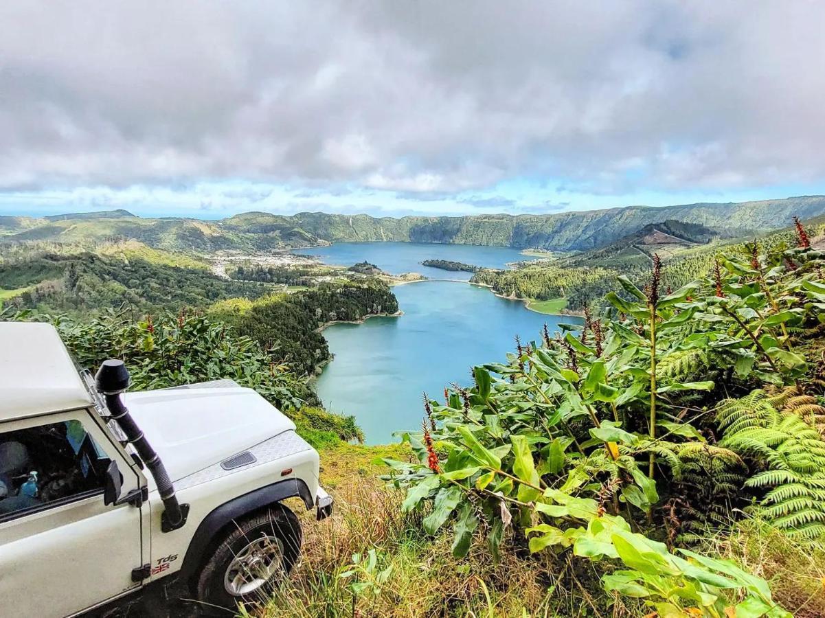 Vila Alojamento Santa Cruz Lagoa  Exteriér fotografie